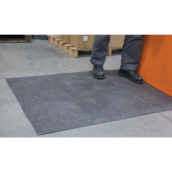 Quickcable Floor Protector Mat, Battery Acid, PK50 510170-050